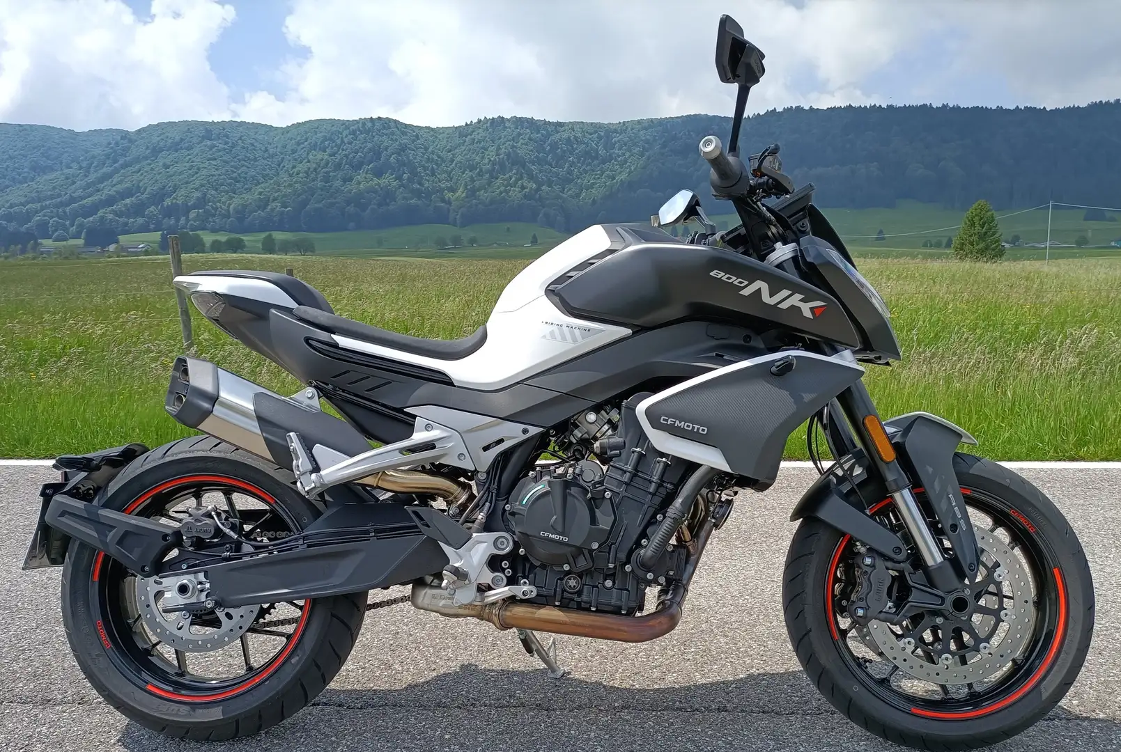 CFMOTO 800 NK Advance Blanc - 2