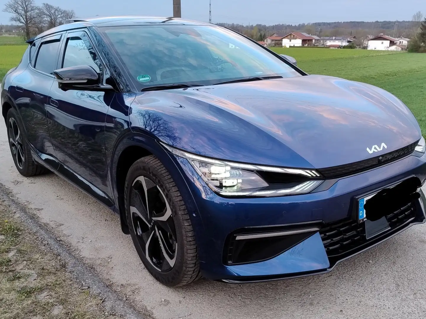 Kia EV6 77,4-kWh GT-line Blau - 1