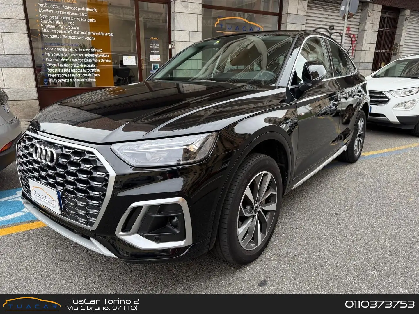 Audi Q5 S Line 2.0 40 TDI MHEV Noir - 1