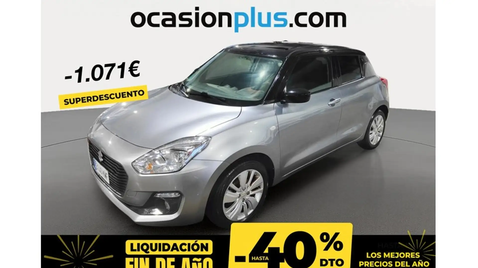 Suzuki Swift 1.2 GLE EVAP Gris - 1