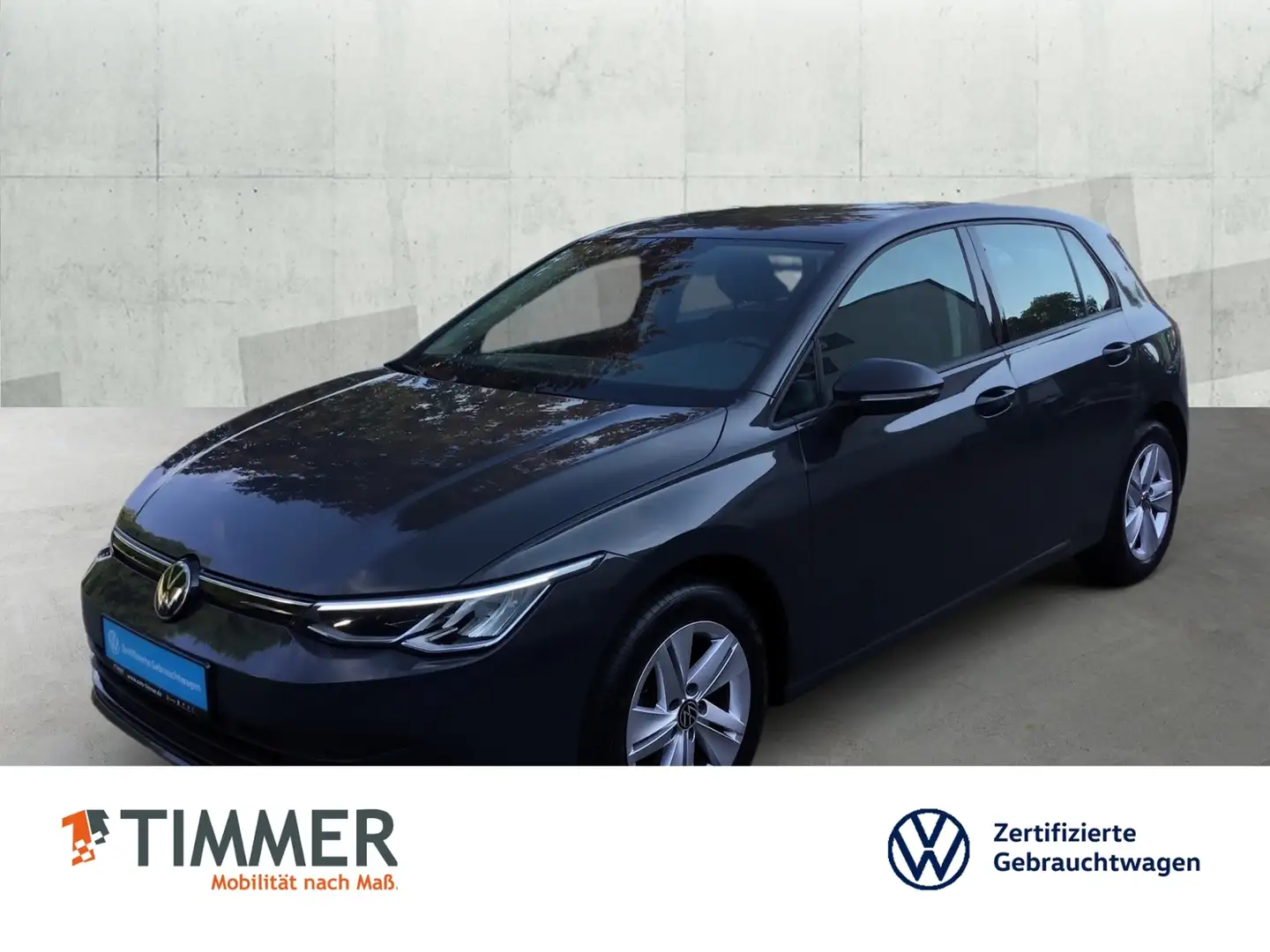 Volkswagen Golf VIII 2.0 TDI LIFE *LED *ACC *VIRTUAL *NAVI *APP-C Grijs - 1