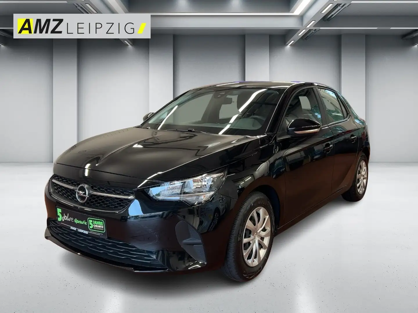 Opel Corsa F 1.2 Edition *HU/AU neu* Zwart - 1