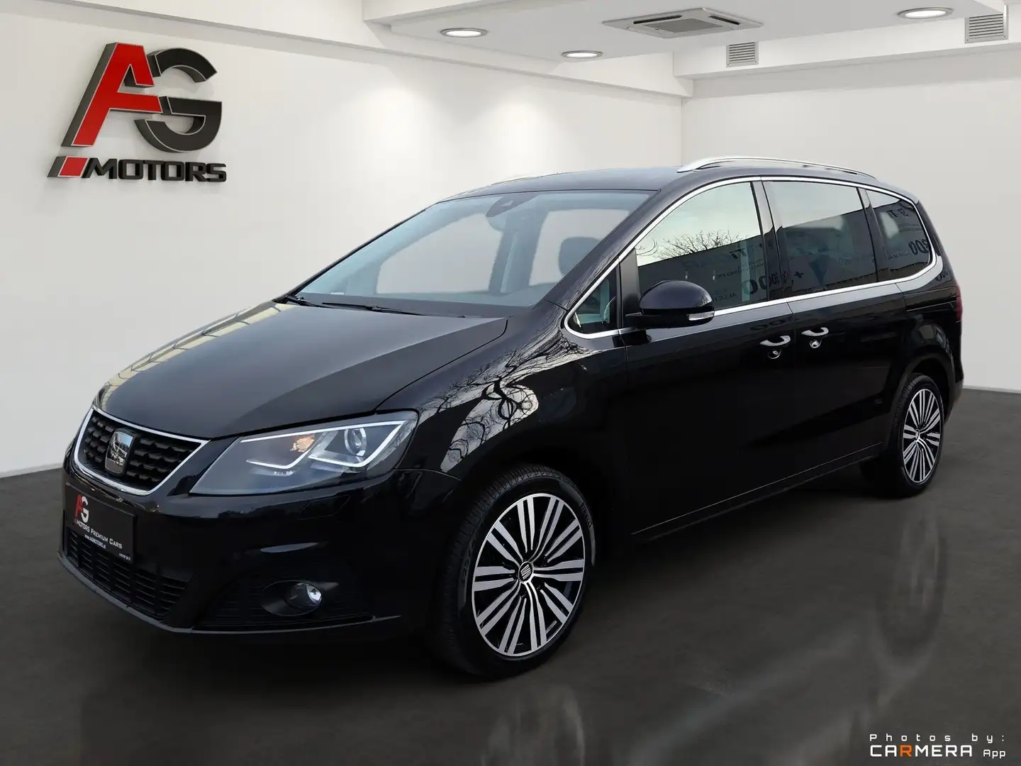 SEAT Alhambra Xcellence 2,0 TDI DSG/Navi/Kamera/SHZ/PDC/1.Besitz Schwarz - 1