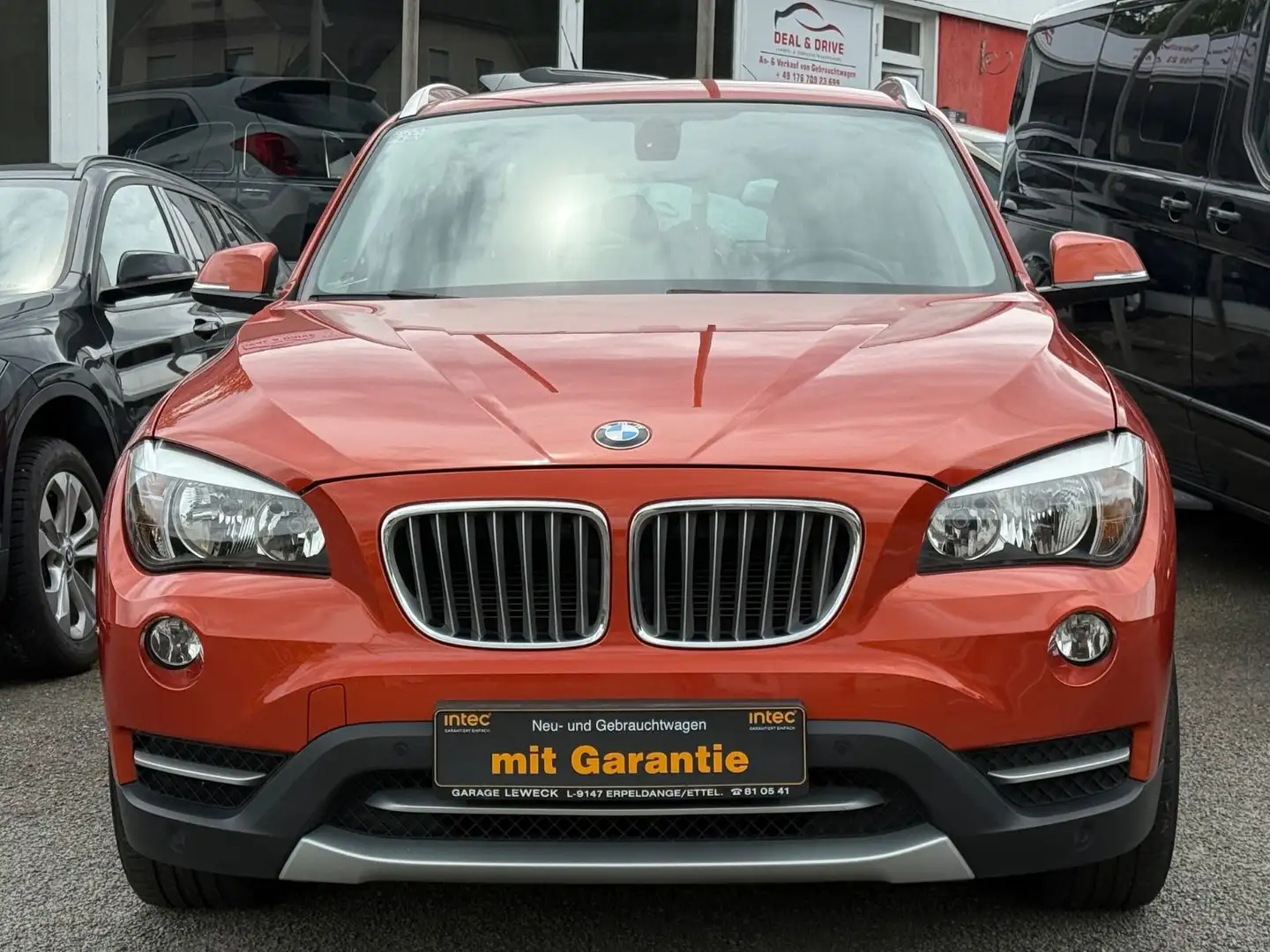 BMW X1 20 d xDrive Automatik Navi Leder Naranja - 2