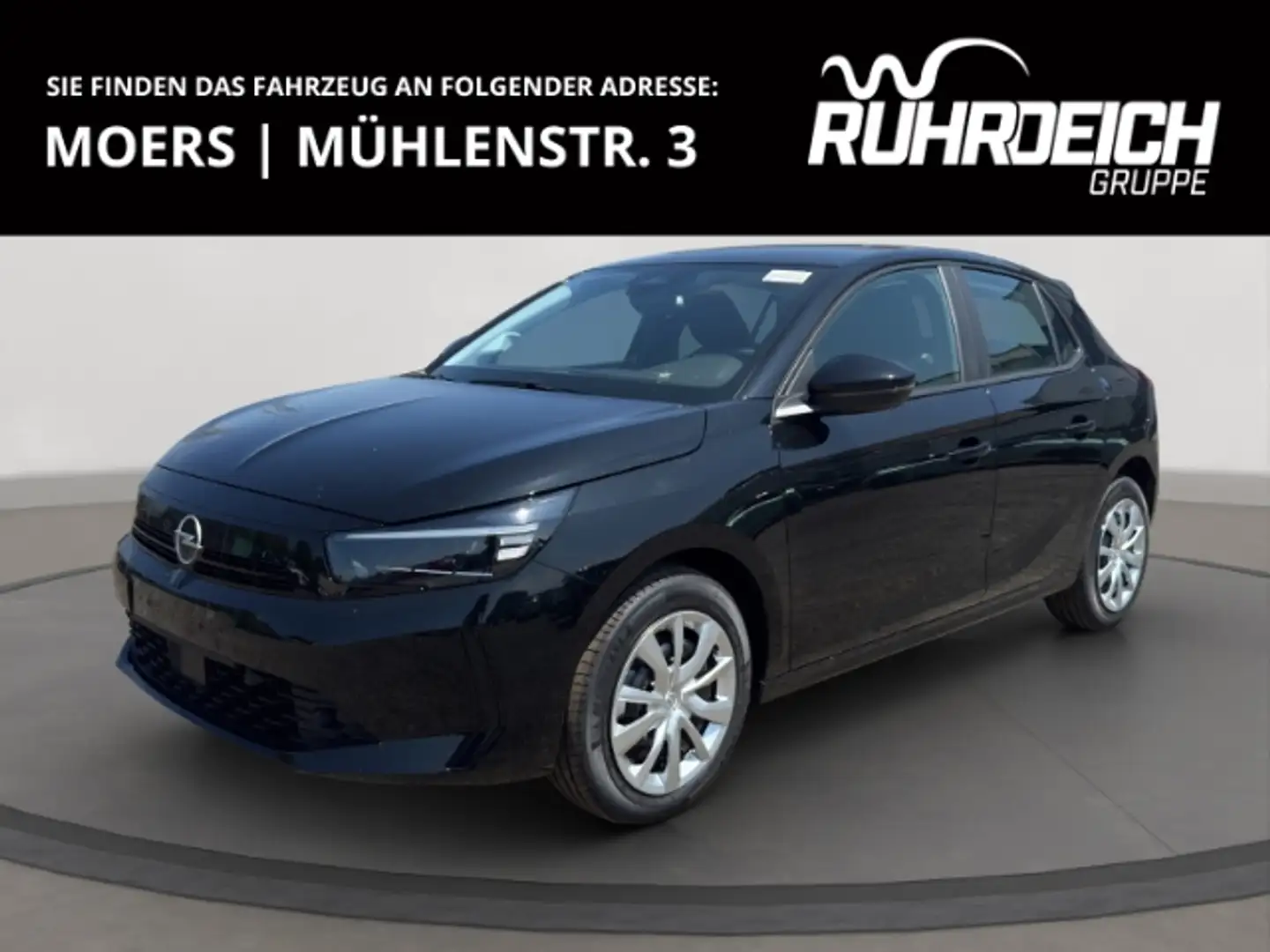 Opel Corsa EU6e F Edition 1.2 Turbo LED CarPlay DAB SHZ PDC A Schwarz - 1