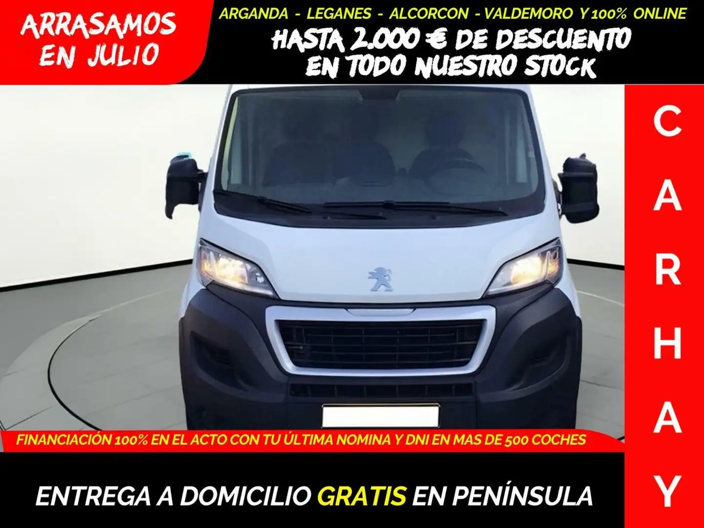 Peugeot Boxer 335 FOURGON SWB 2.2 Blue 140CV Premium Blanco - 1