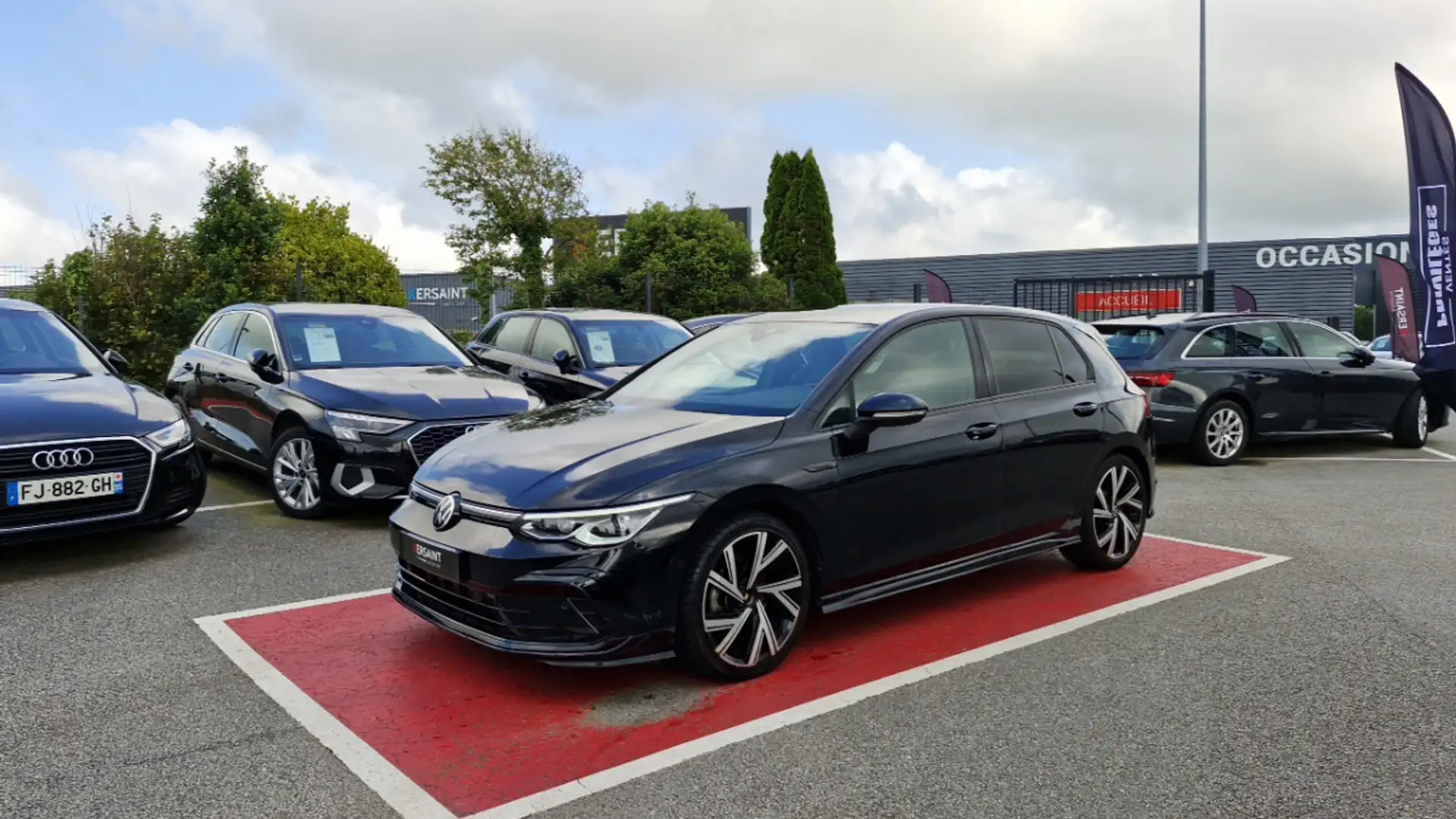 Volkswagen Golf VIII 2.0 TDI SCR 150 DSG7 R-Line Noir - 1