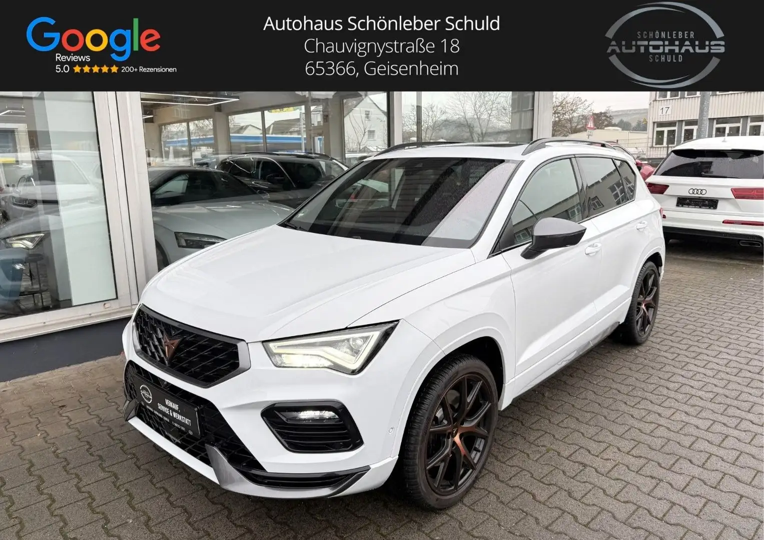 CUPRA Ateca 4Drive *1. HAND*AHK*BEATS*PANO*SCHECKHEFT* Weiß - 1