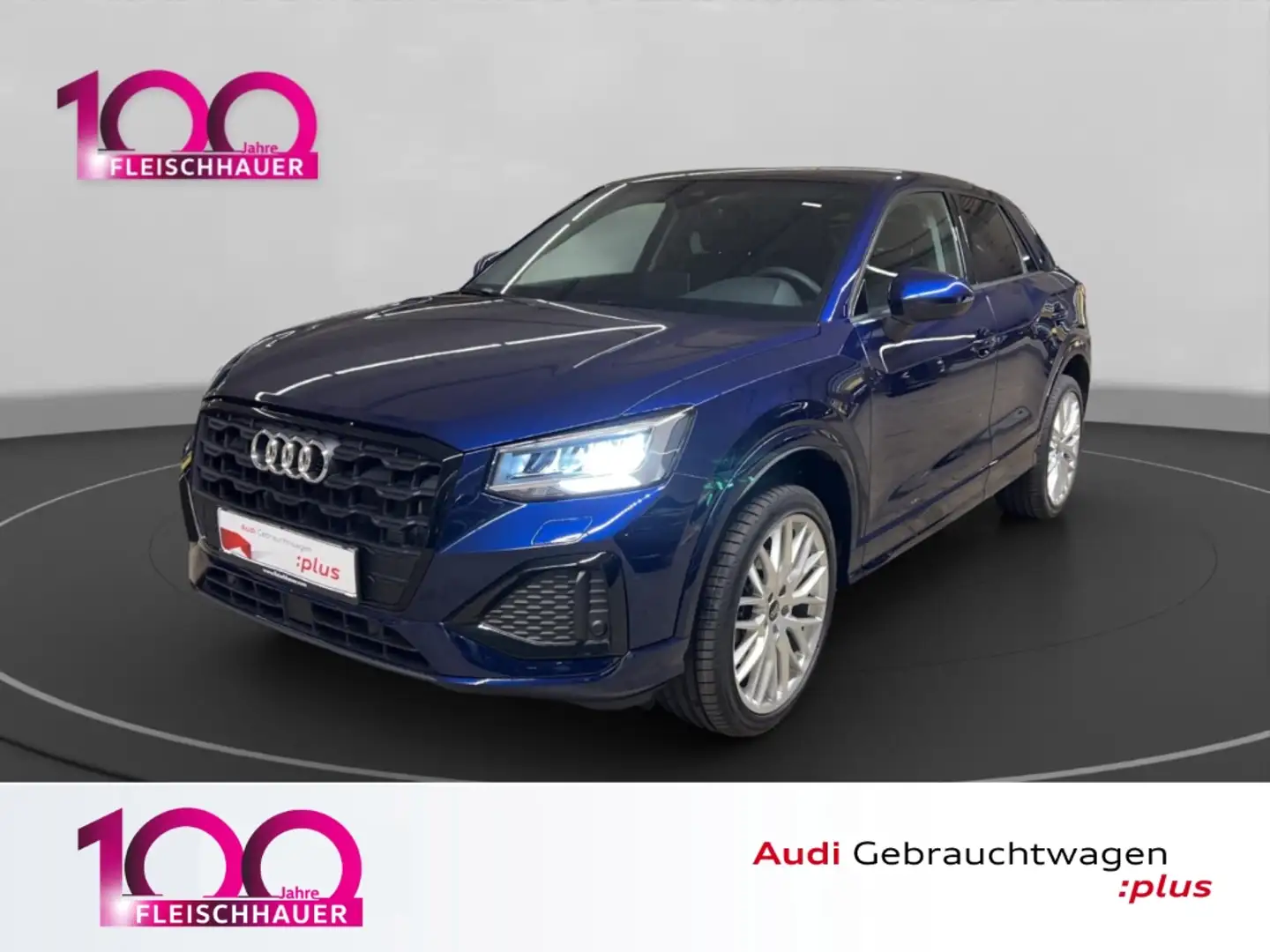 Audi Q2 30 TDI advanced DSG+LED+AHK+CARPLAY+DC+SHZ+PDC+MFL Blu/Azzurro - 1