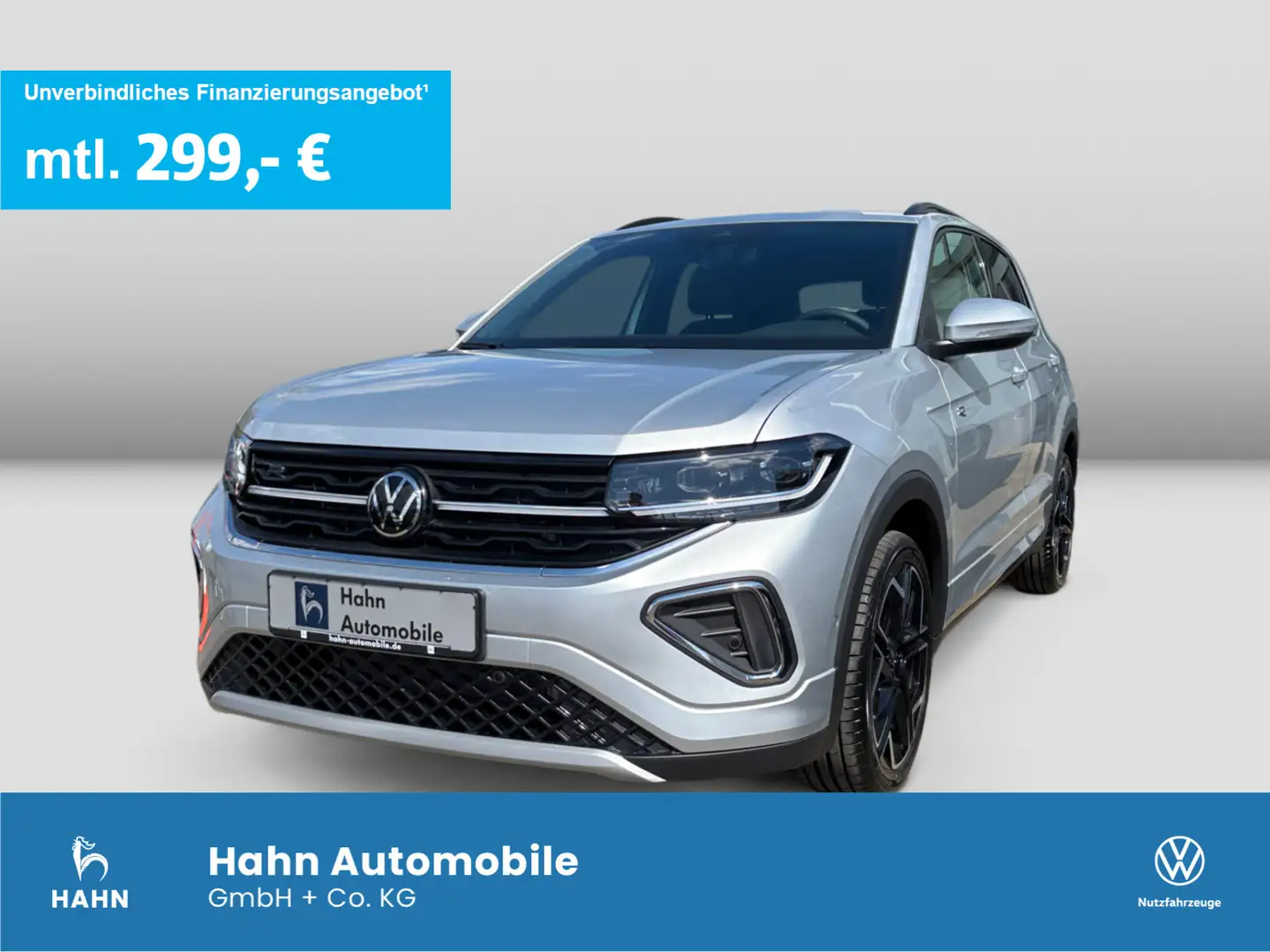 Volkswagen T-Cross R-Line 1.5 l TSI ACT OPF 110 kW Silber - 1