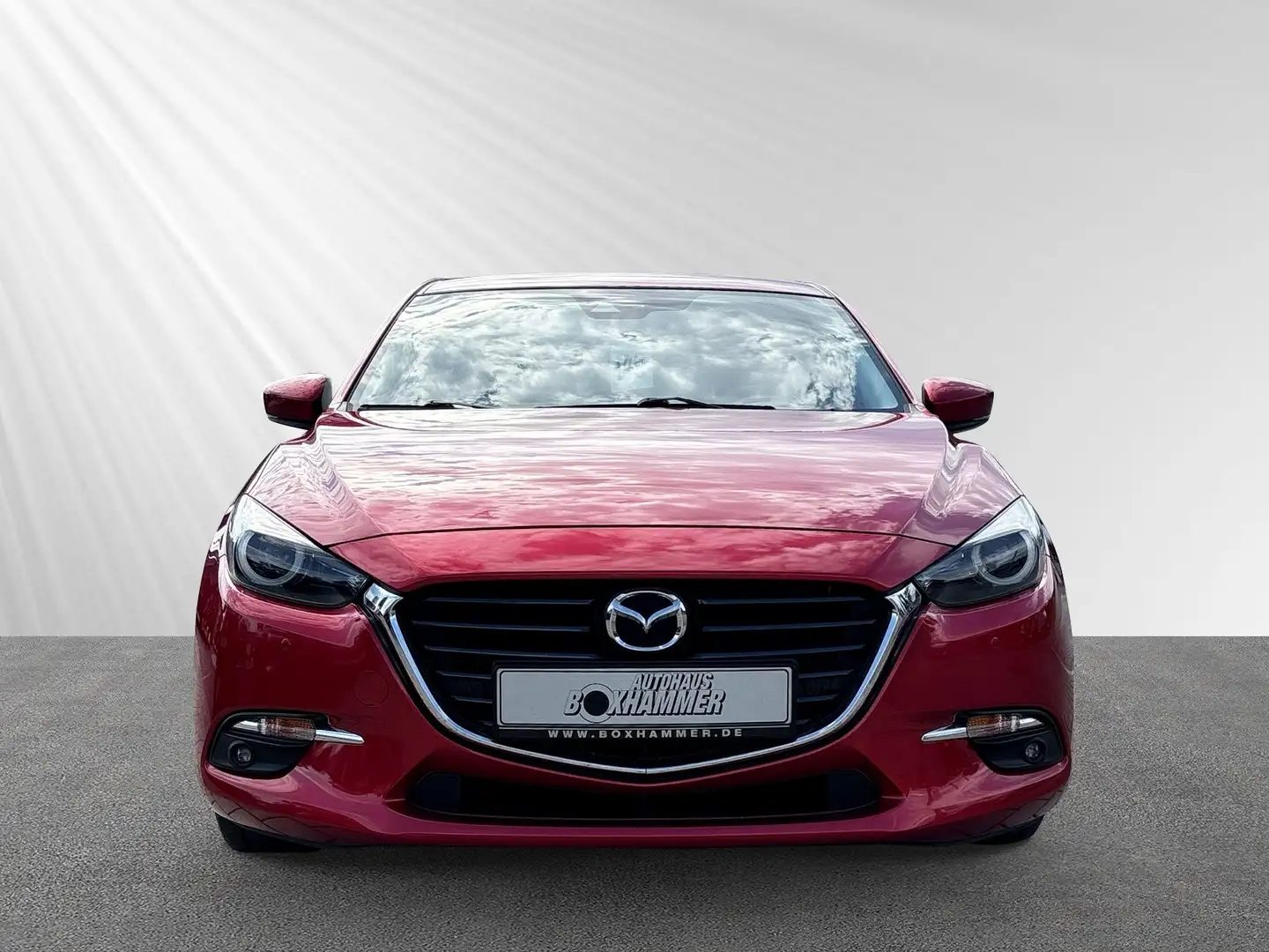 Mazda 3 2.0 SKYACTIV-G 120 Sports-Line NAVI+TEMPOMAT+RÜCK Rojo - 2
