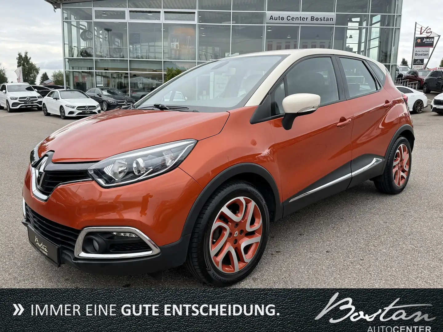 Renault Captur LUXE/AUTOMATIK/KAMERA/NAVI/PARKSENSOR Pomarańczowy - 1