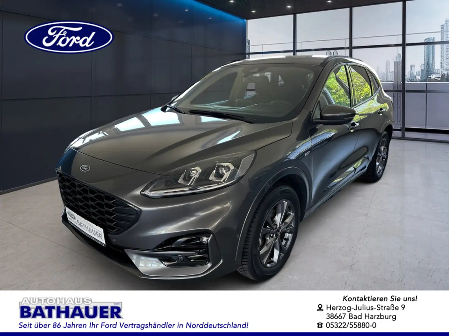 Ford Kuga 2.0 EcoBlue ST-Line X Start/Stopp -TE Grau - 1