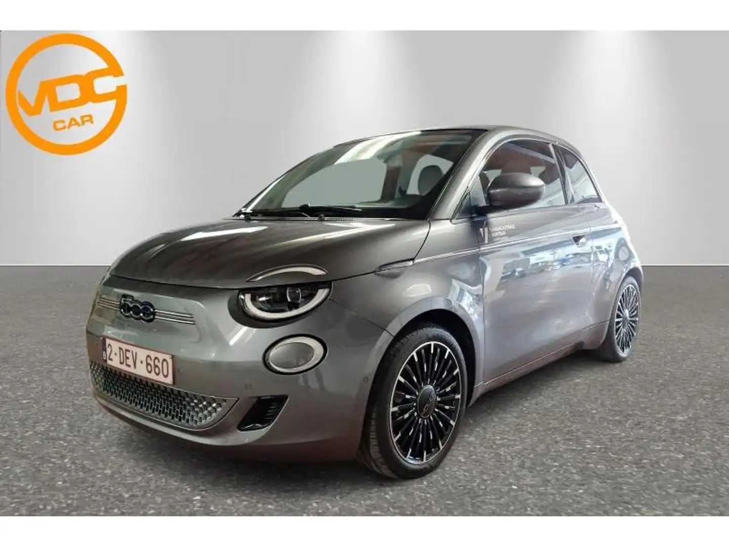 Fiat 500C Cabrio La Prima By Bocelli Gris - 1