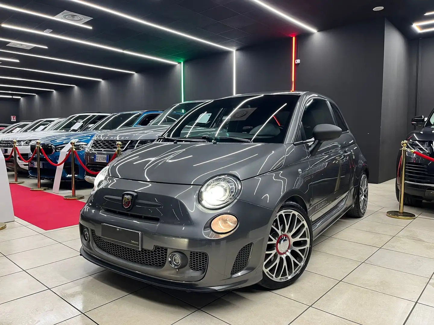 Abarth 595 Competizione 1.4 Turbo T-Jet 160Cv MTA UNICO PROPRIETARIO Grigio - 1