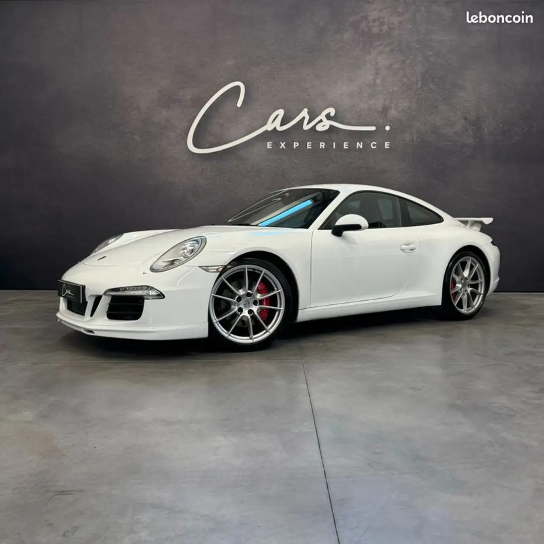 Porsche 991 991.1 Carrera S 3.8 400cv – VOLANT SPORT DESIGN AEROKIT CUP ECHAPPEMENT BOITE MANUELLE - Blanco - 1