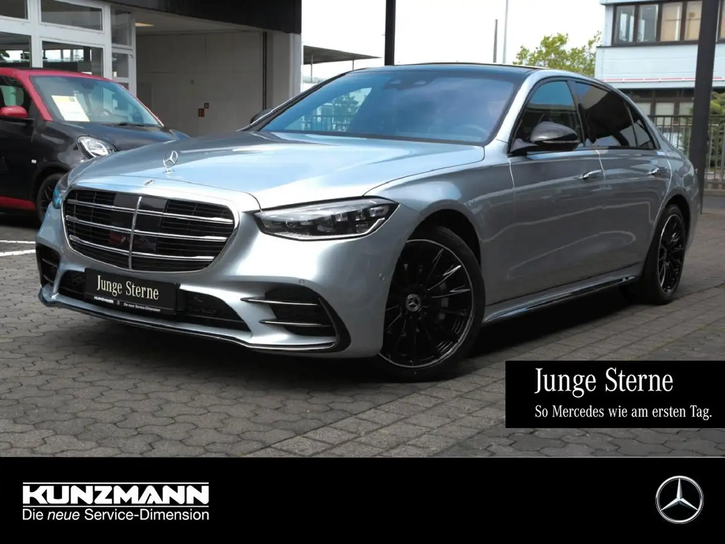 Mercedes-Benz S 580 e lang AMG Night Panorama Multikontursitze Argent - 1