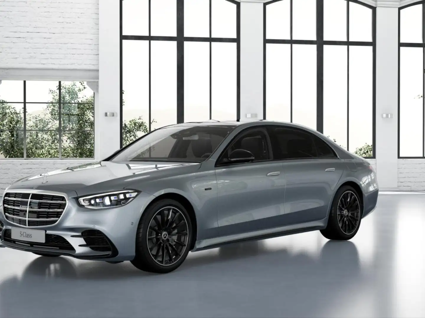 Mercedes-Benz S 580 e lang AMG Night Panorama Multikontursitze Zilver - 1