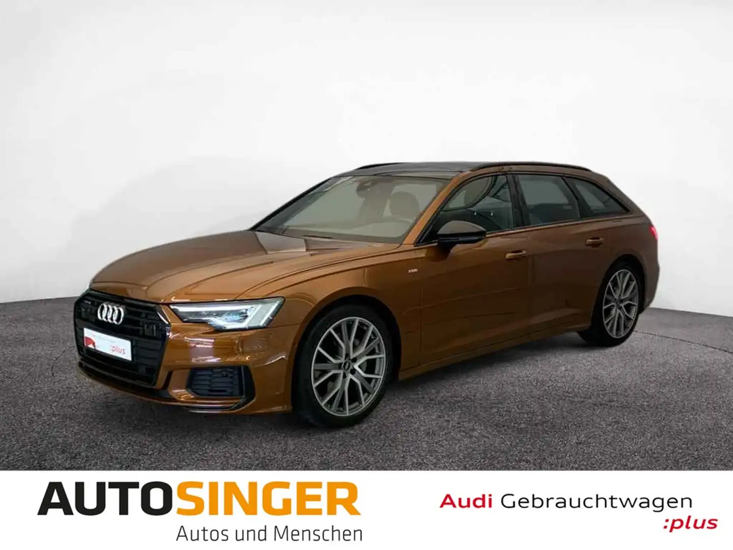 Audi A6 Avant sport 50 TDI qua S line MATRIX*PANO*AHK Braun - 1