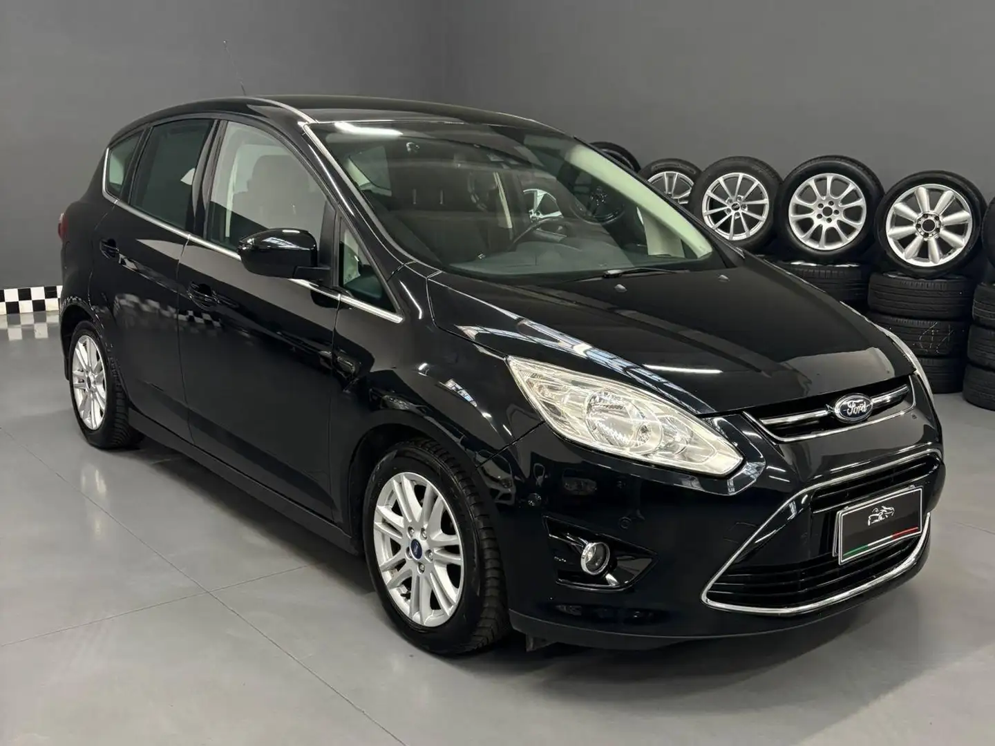 Ford C-Max C-Max II 2014 1.0 ecoboost Titanium s Nero - 2