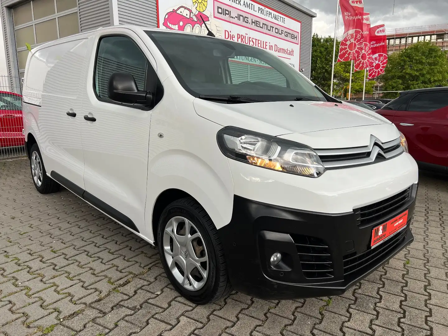 Citroen Jumpy Kasten Tempo/Kamera/DAB/CarPlay/Totwinkel Weiß - 2