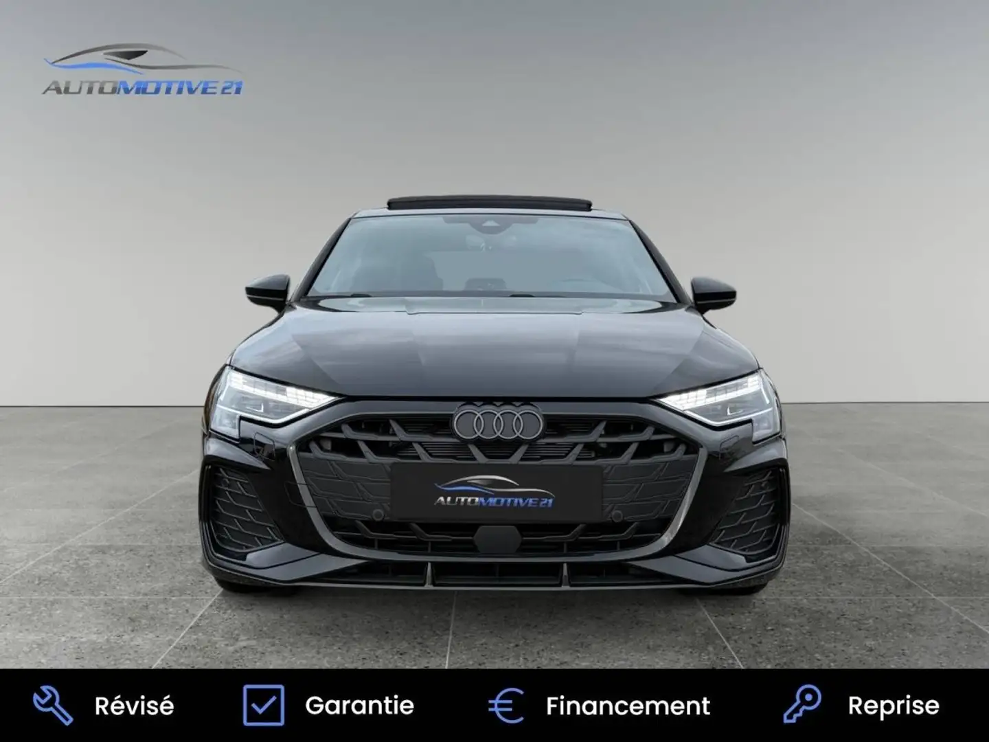 Audi A3 35 TDI 150ch S line S tronic 7 Schwarz - 2