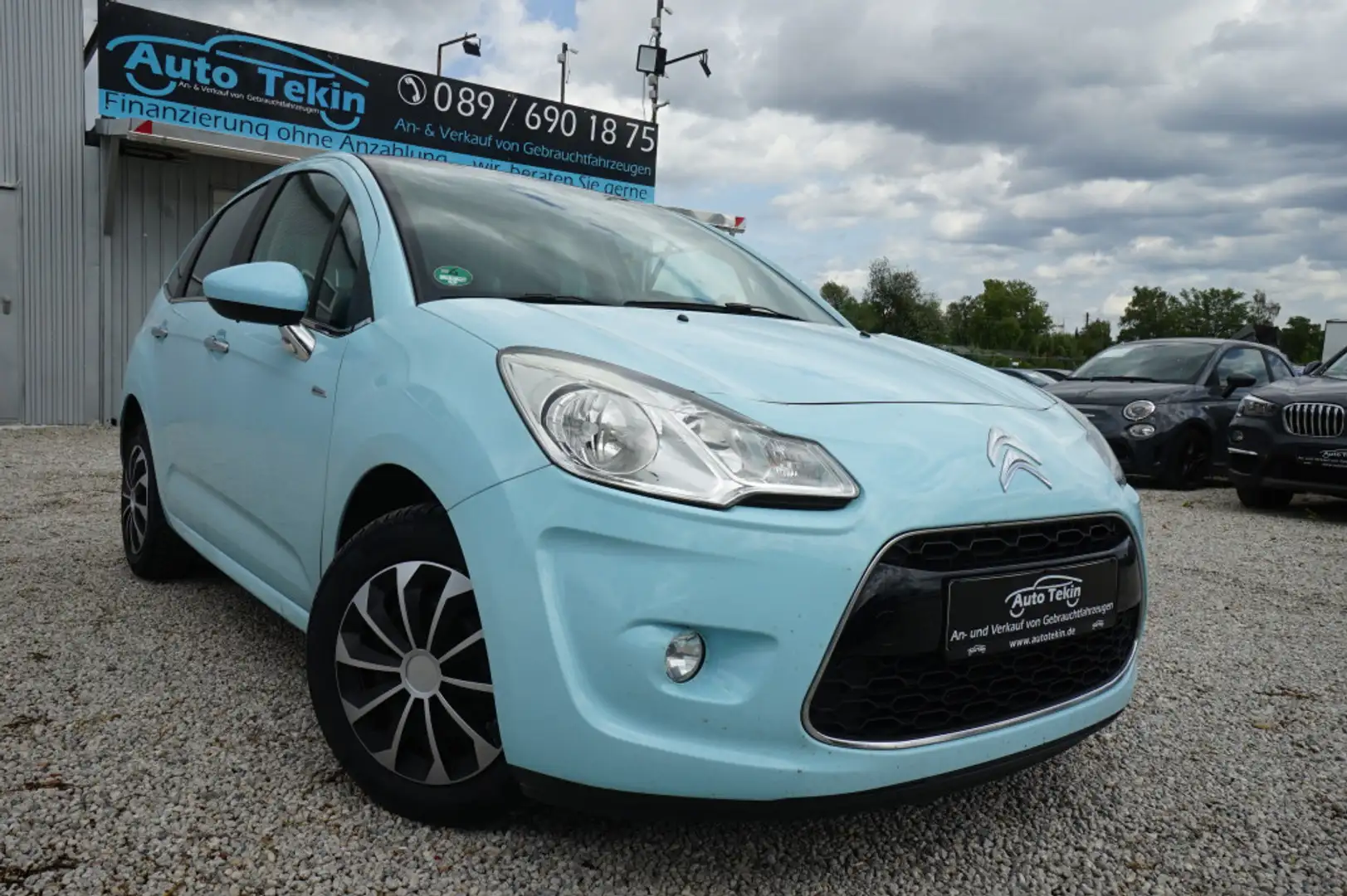Citroen C3 Exclusive |Bereifung NEU| |Tempomat| |PDC| Blau - 1