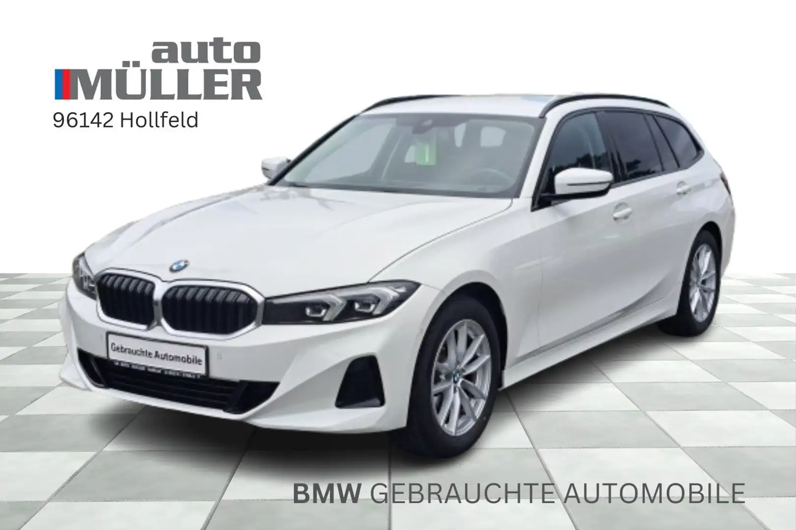 BMW 318 i DAB LED RFK Tempomat Parkassistent Shz PDC Wit - 1
