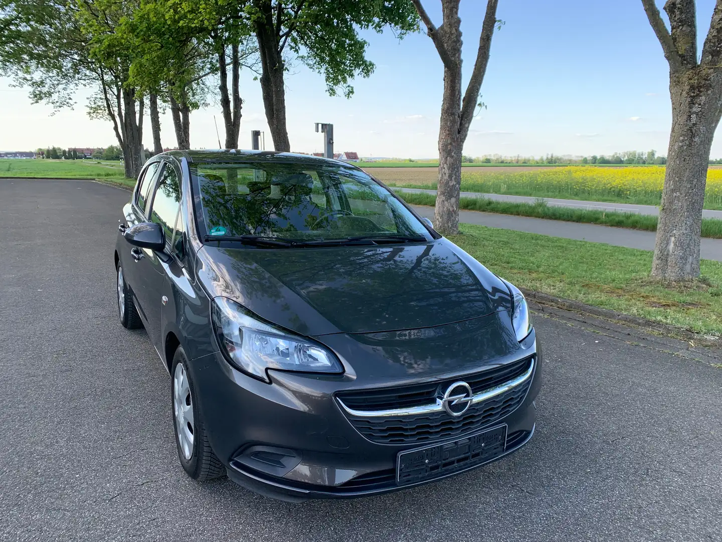 Opel Corsa 1.4 Edition   1Hand Grijs - 1