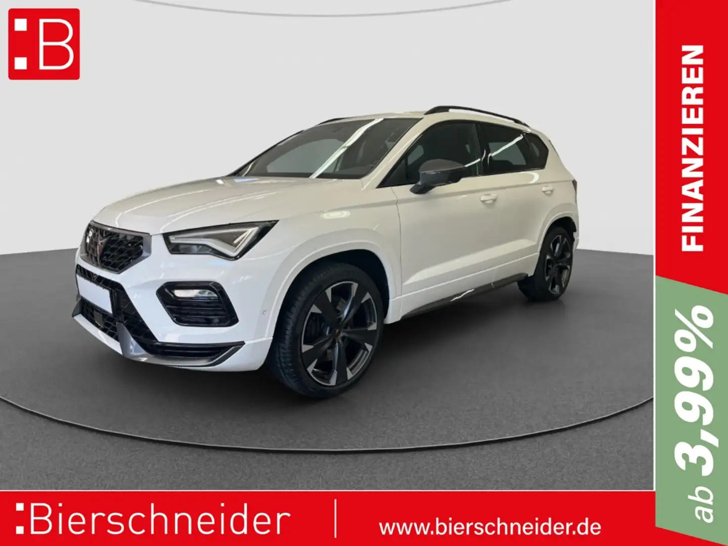CUPRA Ateca 2.0 TSI DSG 4Dr VZ AHK PANO 360 SHZ Weiß - 1