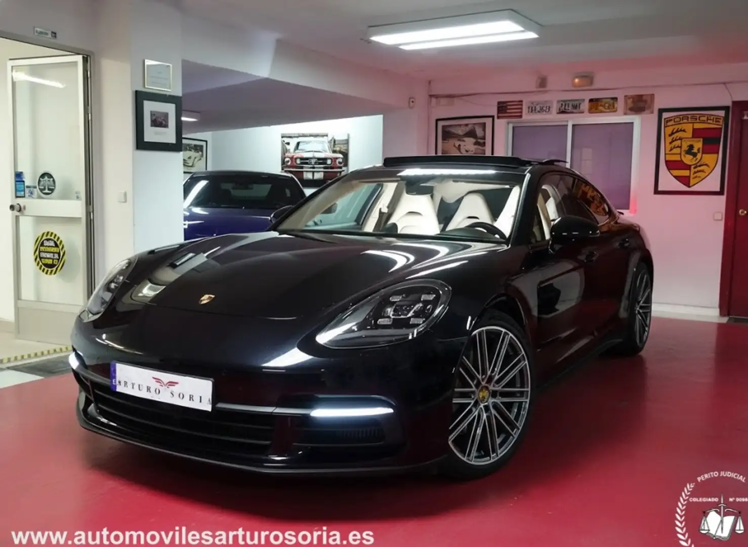 Porsche Panamera 4S Diesel Aut. Negro - 1
