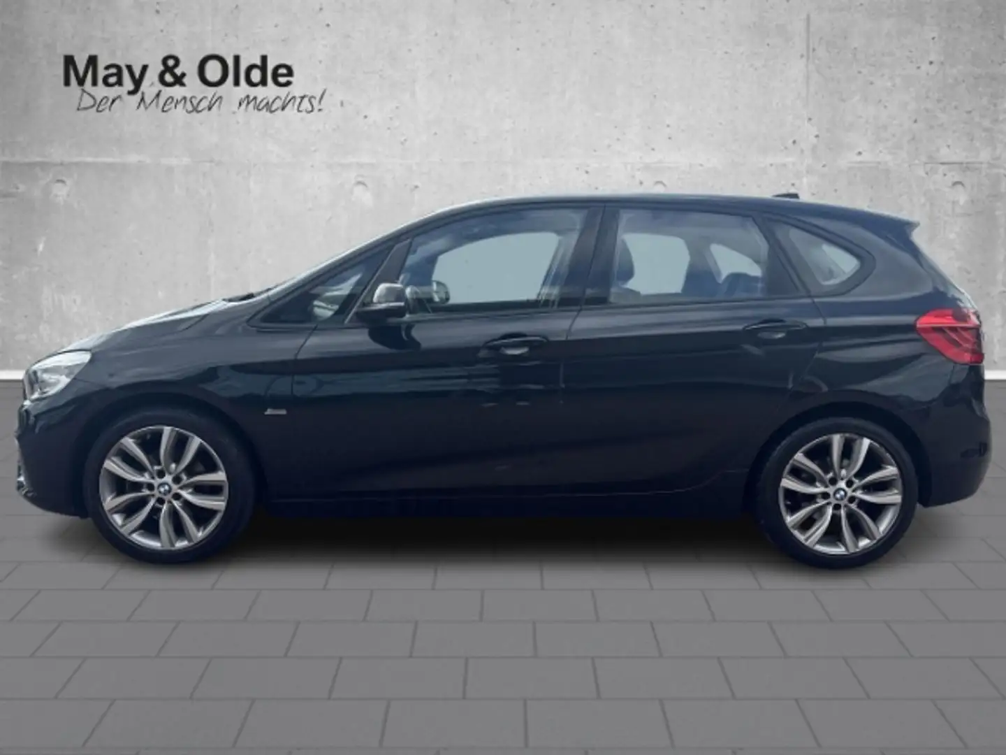 BMW 216 Active Tourer d Sport Line LED Navi Sitzhzg Negro - 2