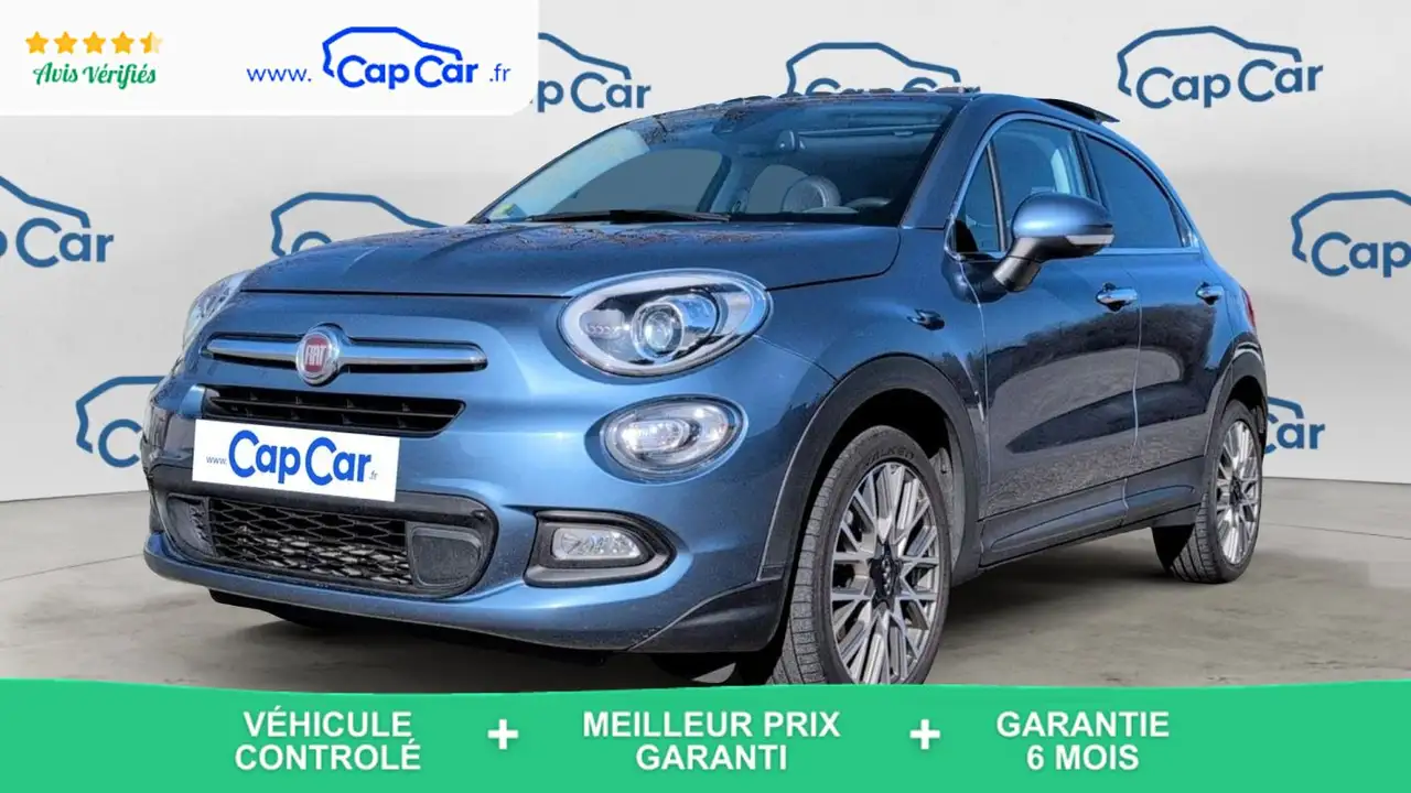 Fiat 500X 1.6 MultiJet 120 DCT6 Club - Toit ouvran