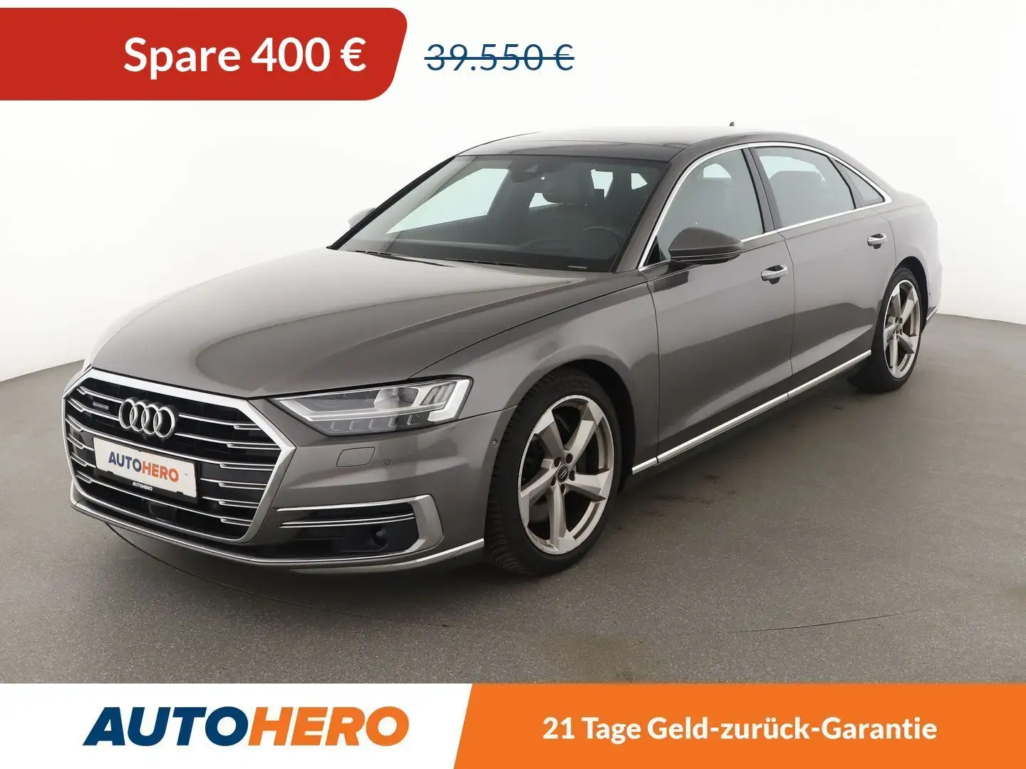 Audi A8 3.0 V6 TFSI L 55 quattro Aut.*NAVI*360*ACC* Grijs - 1