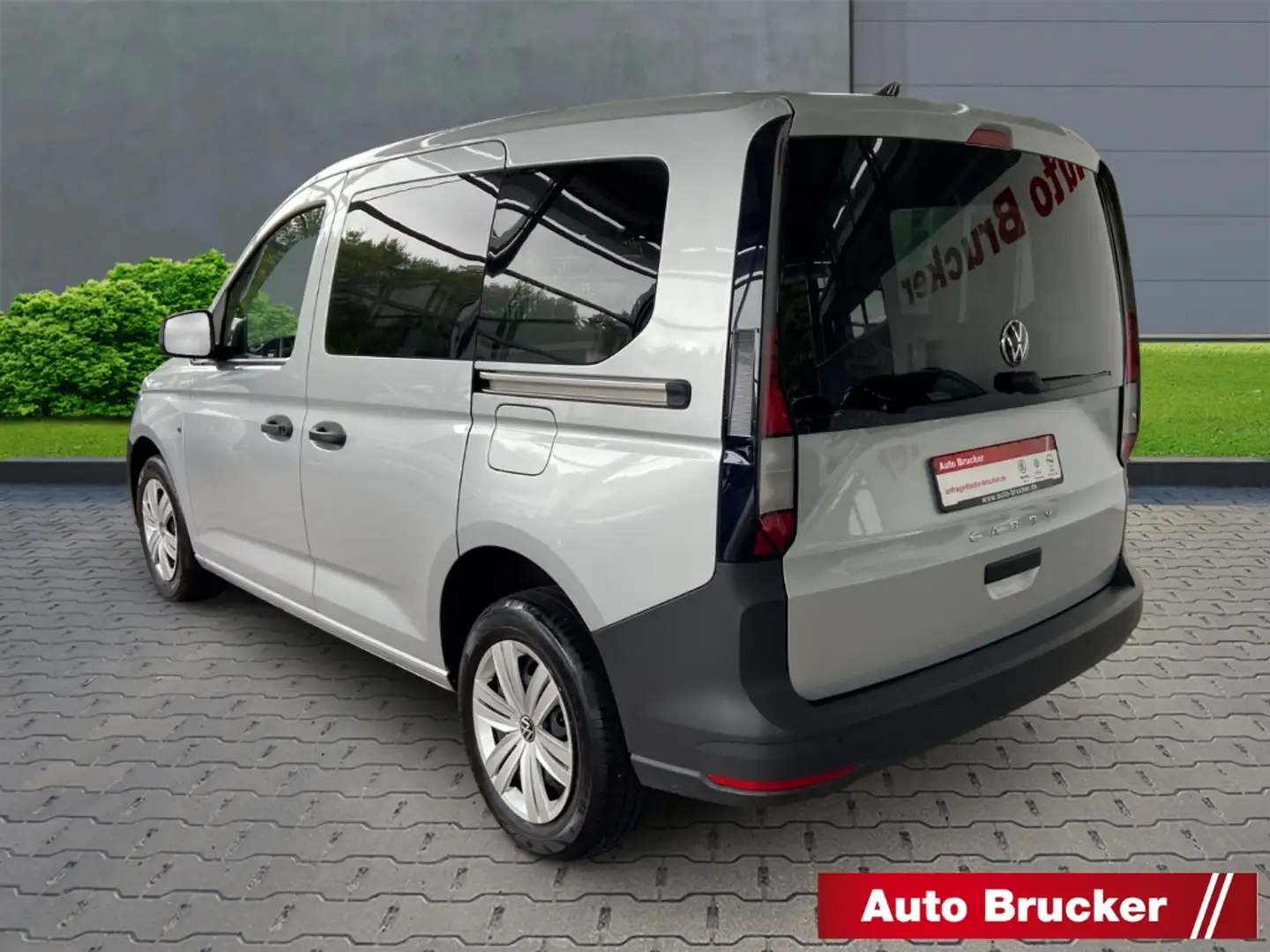 Volkswagen Caddy Cargo Basis 1.5 TSI Navi+SHZ+2-Zonen-Klimaautomati Zilver - 2