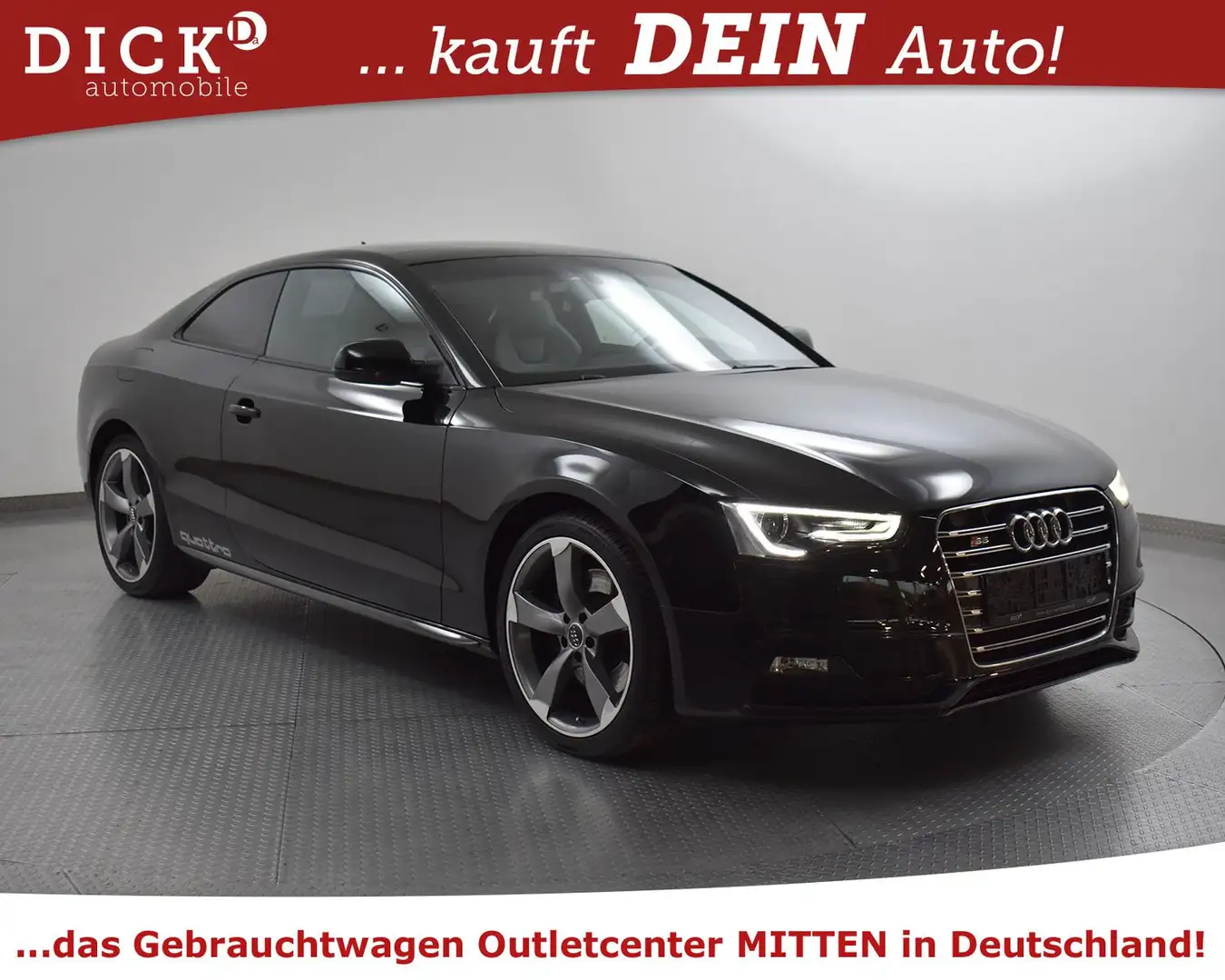 Audi S5 Coupe 3.0 TFSI Quatt PANO+MEMO+KAM+XENON+19" Noir - 1