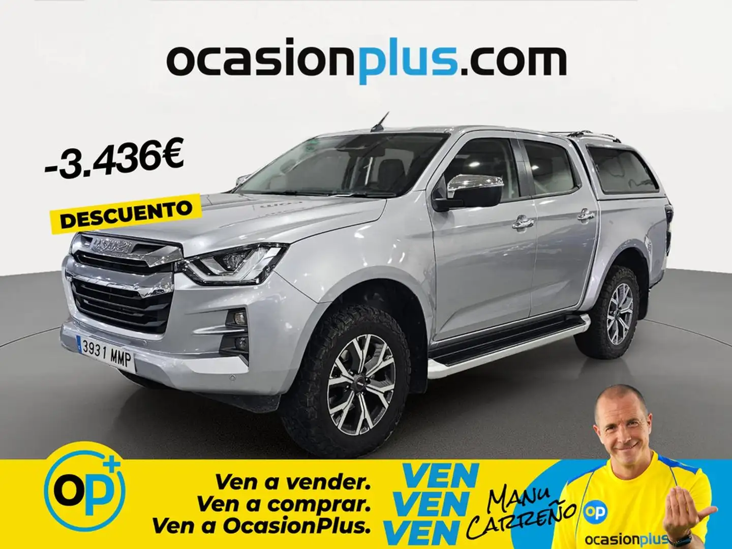Isuzu D-Max Crew 1.9 N60 FF 4x4 Aut. Gris - 1