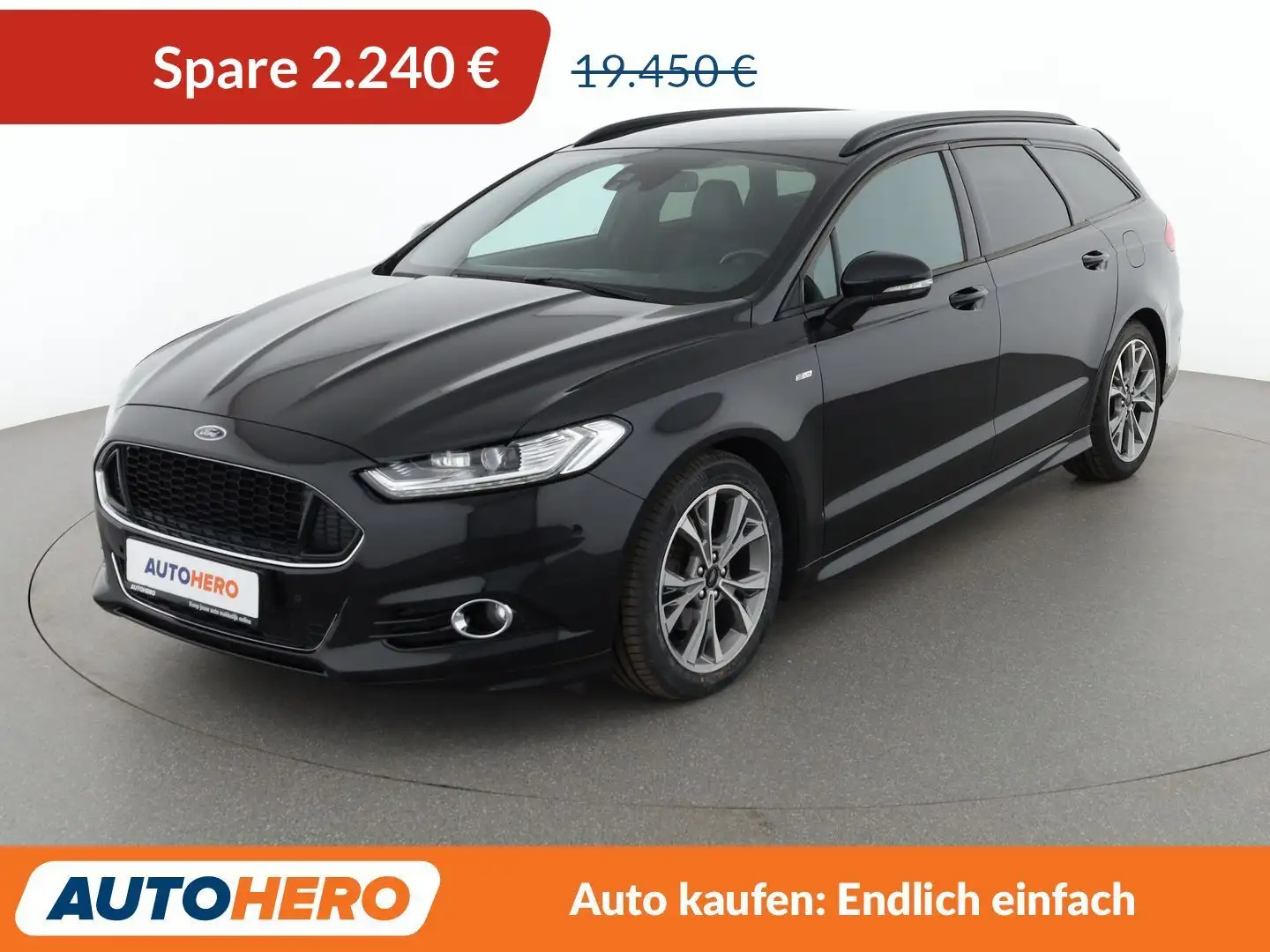 Ford Mondeo 2.0 TDCi ST-Line *NAVI*CAM*SHZ*TEMPO*ALU* Schwarz - 1