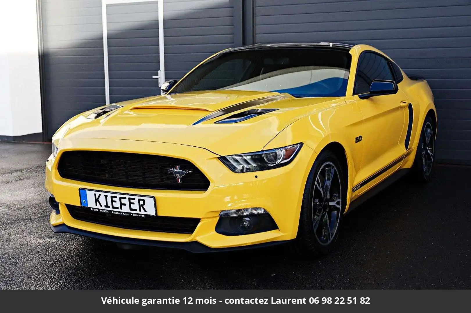 Ford Mustang 5.0 GT California Special Hors homologation 4500e Yellow - 1