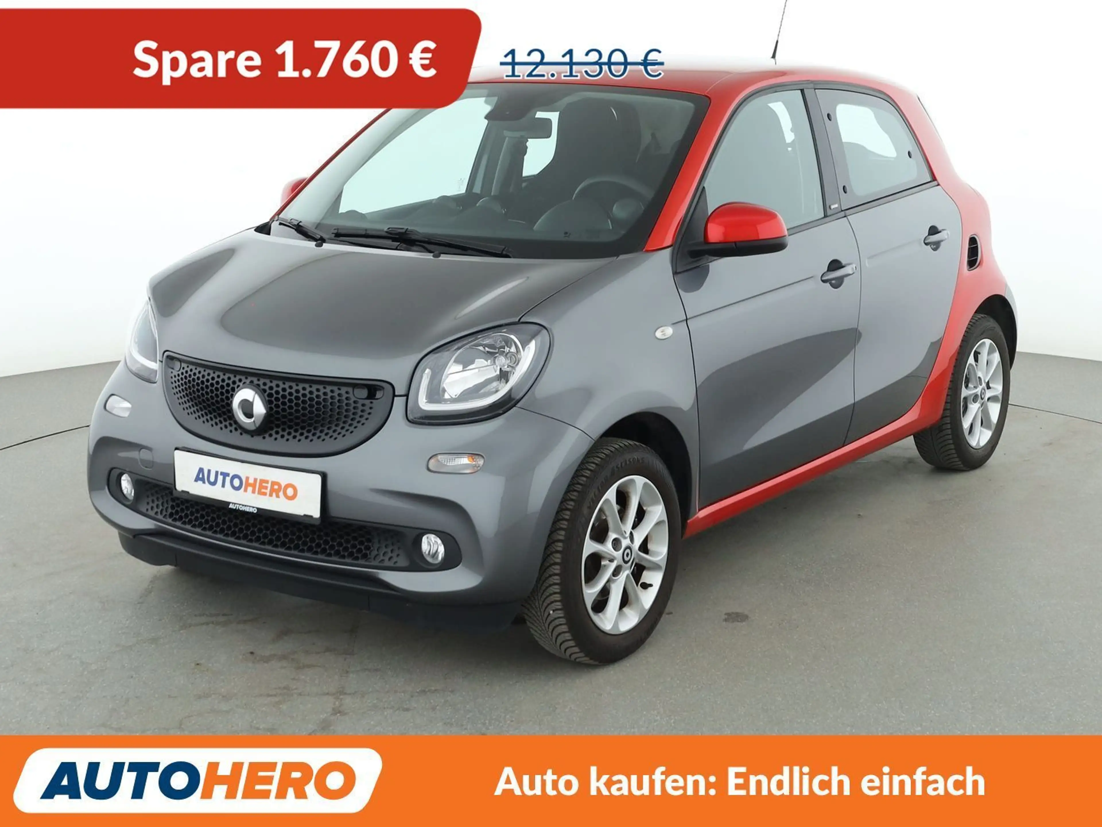 smart forFour 1.0 passion *NAVI*TEMPO*PDC*SHZ*KLIMA*