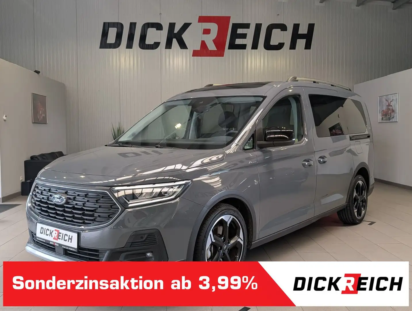 Ford Grand Tourneo Active 7-Sit Bi-LED Cam Pano AHK Grau - 1