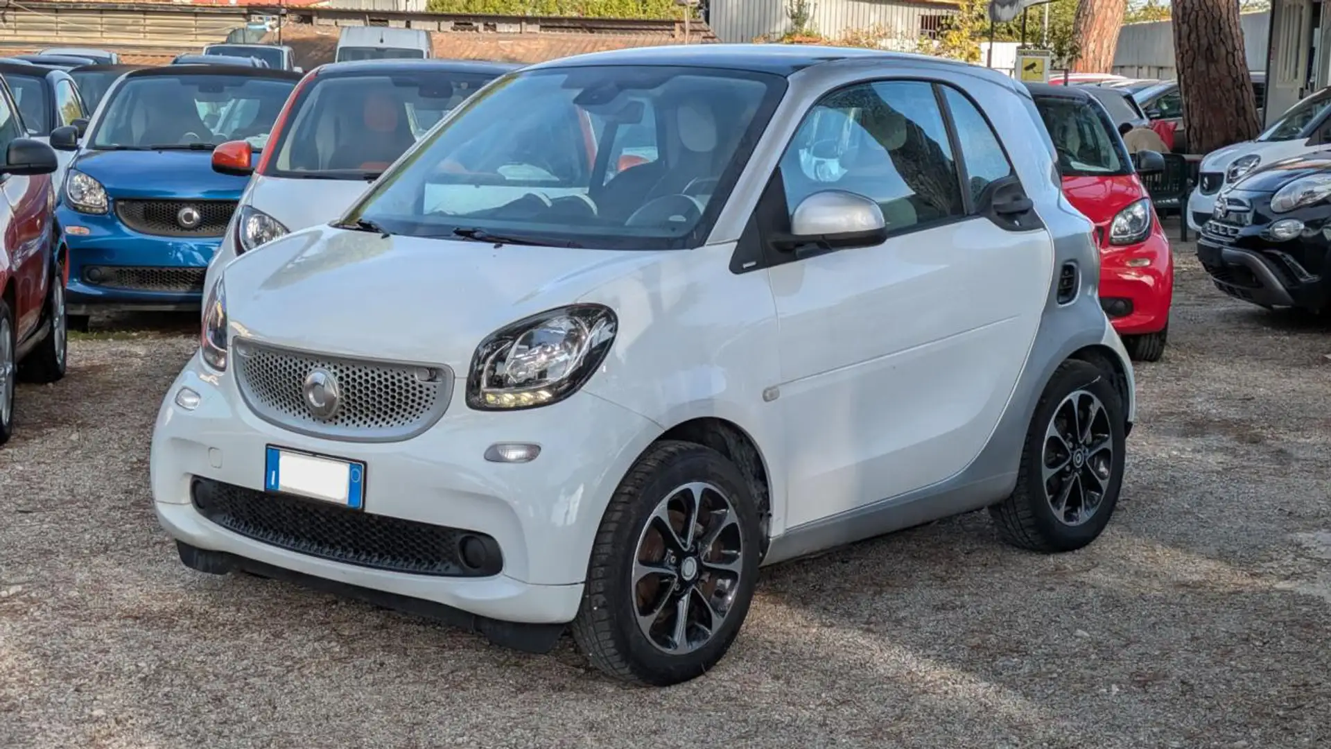 smart forTwo PASSION 1.0cc 71cv TETTO PANORAMA CRUISE CONTROL Blanc - 2