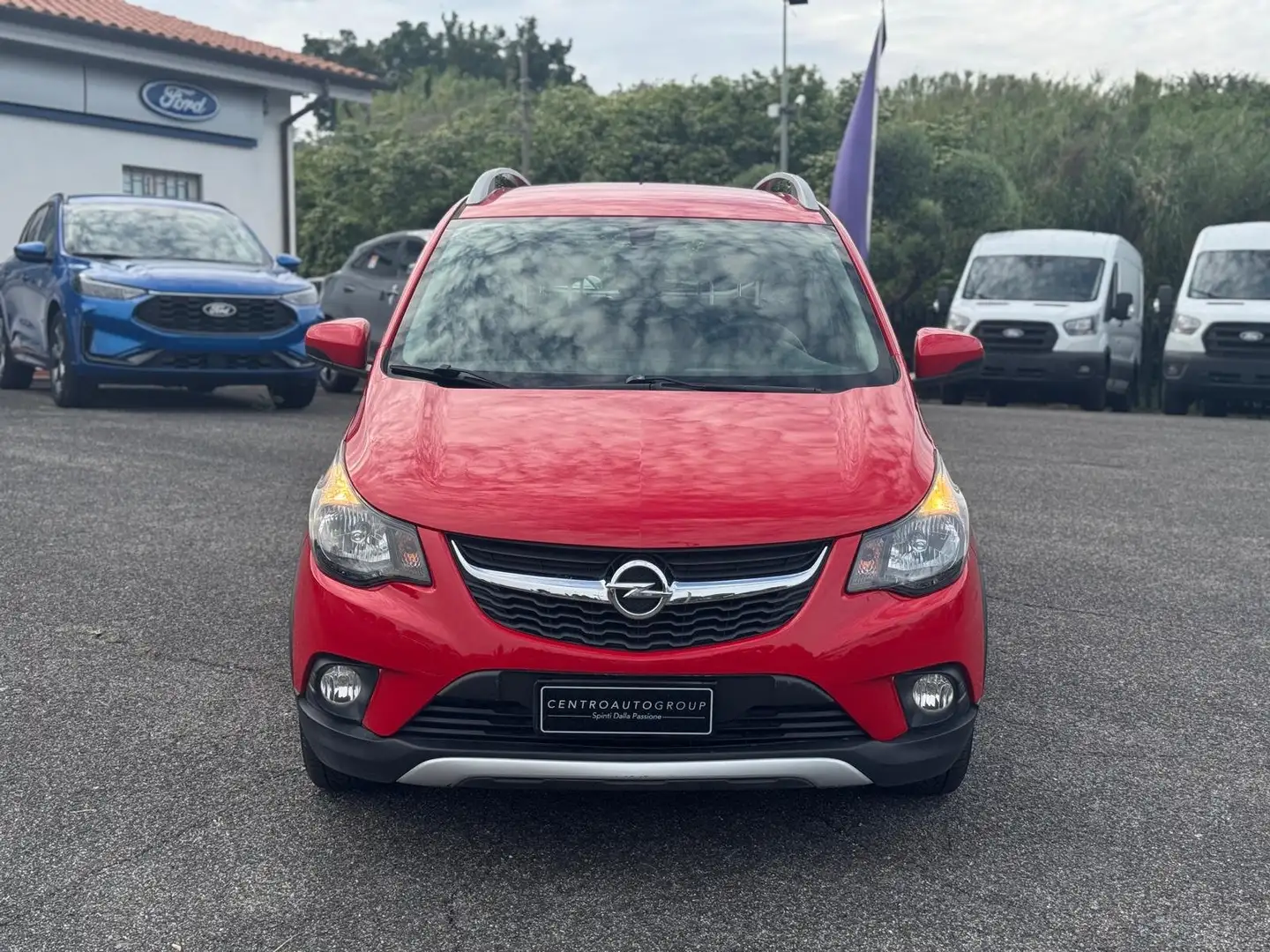 Opel Karl Karl 1.0 Rocks Gpl 73cv Червоний - 1