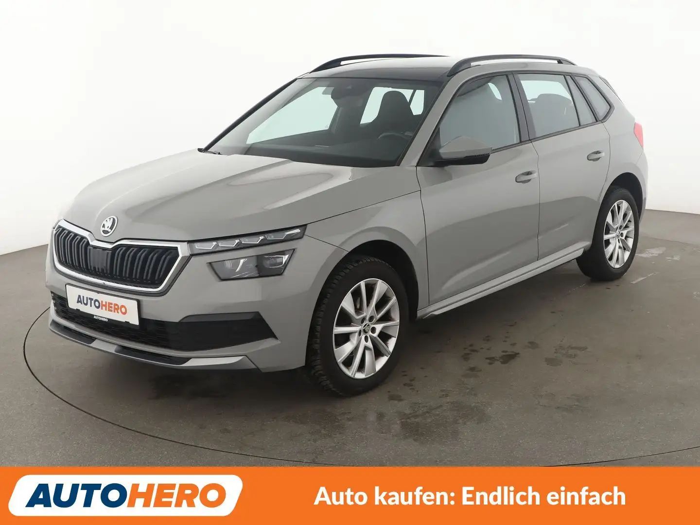 Skoda Kamiq 1.6 TDI Style Aut.*NAVI*LED*ACC*CAM* Grau - 1