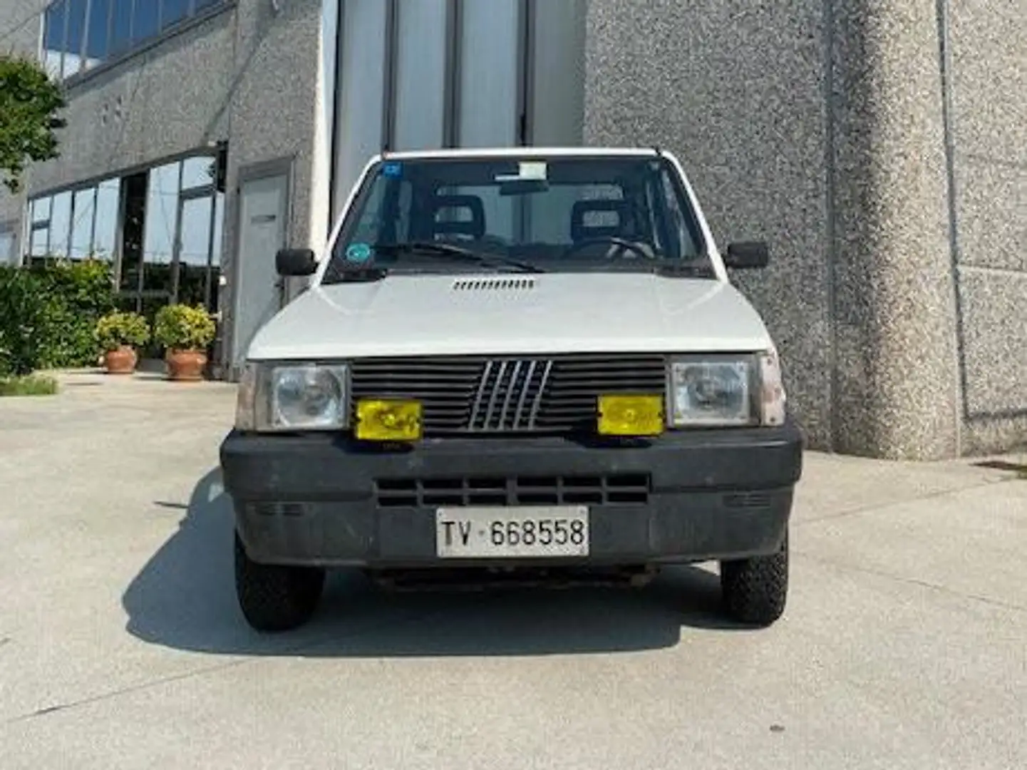 Fiat Panda 4X4 PUCH Blanc - 1