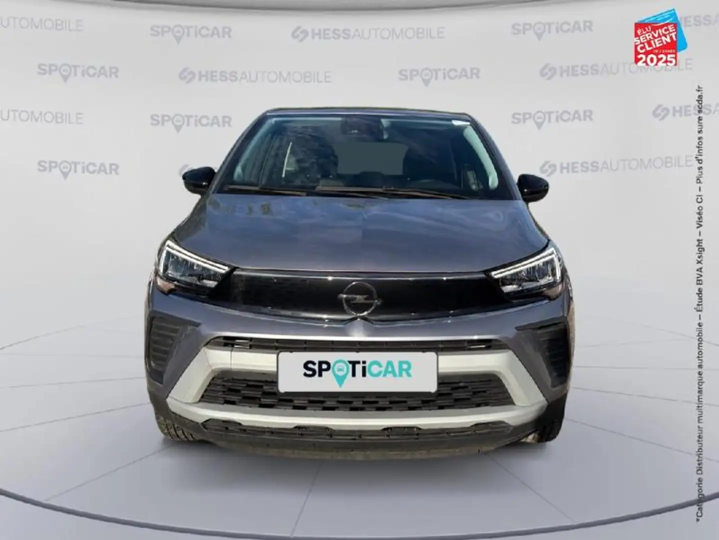 Opel Crossland 1.2 Turbo 110ch Elegance Business Grijs - 2