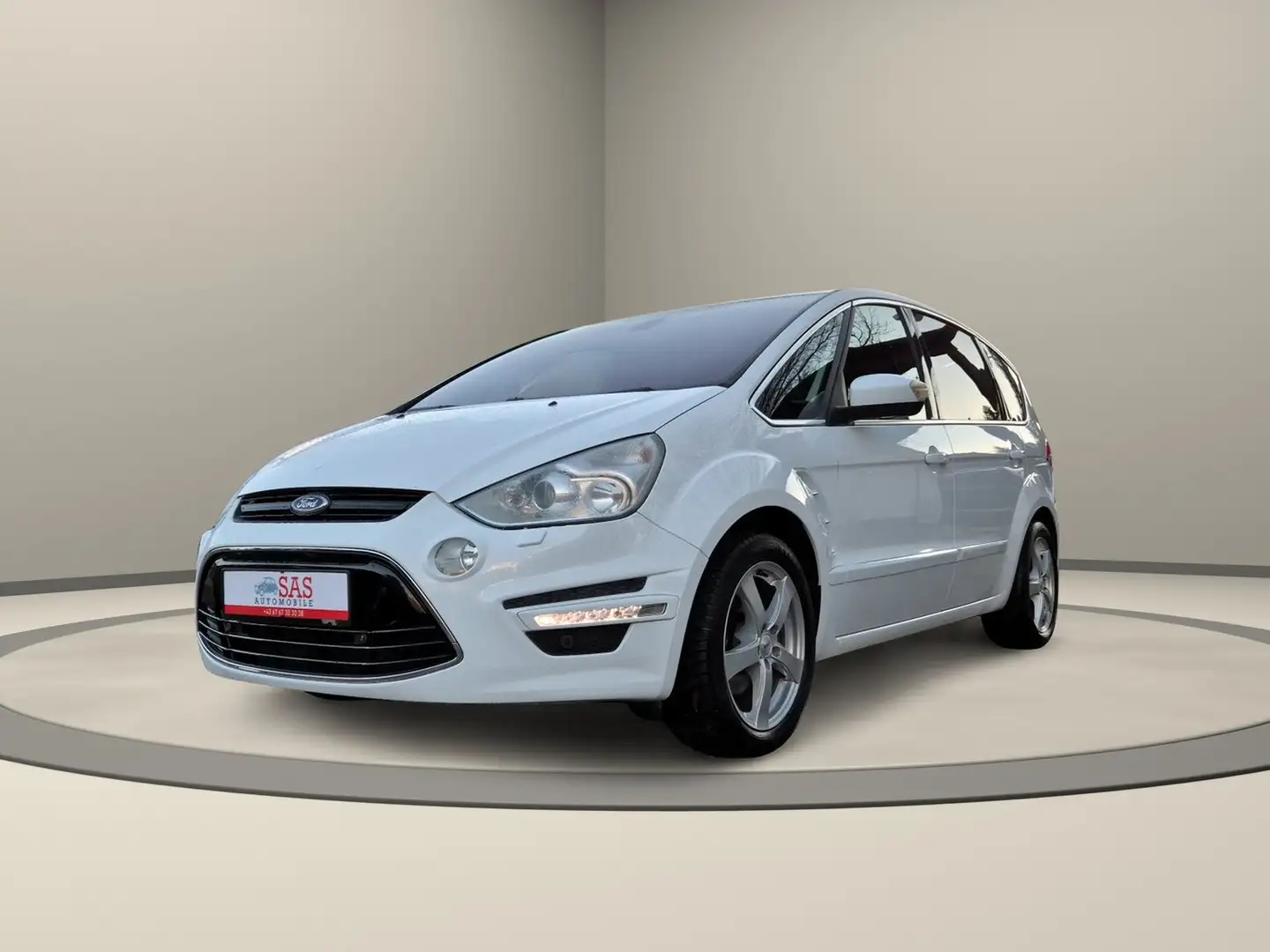 Ford S-Max S-MAX Titanium 2,0 TDCi DPF Aut. Titanium Wit - 1
