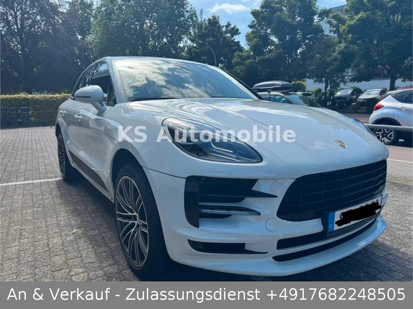 Porsche Macan S/ APPROVED GARANTIE/SPORT-CHRONO/BOSE Blanc - 1