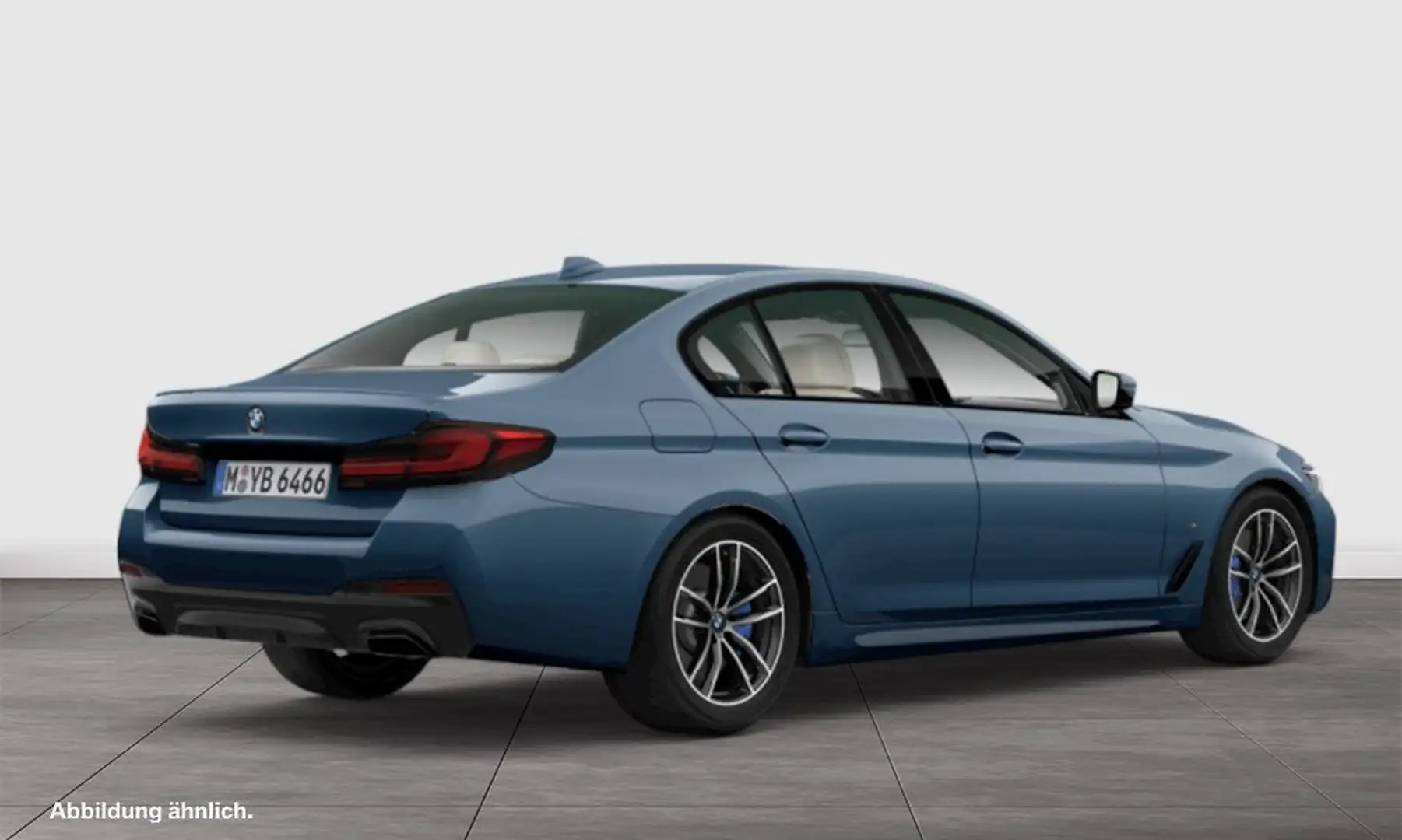 BMW 540 d xDrive A M Sport HUD ACC NAVI LED Laser LM Blau - 2