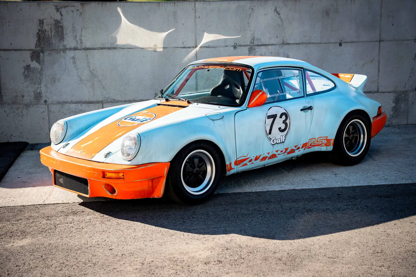 Porsche 911 RENNWAGEN mit STRASSENZULASSUNG & AMF Wagenpass Blau - 1